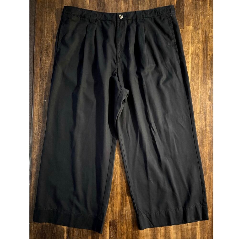 Sonoma Women’s 2X Plus Size Pants 42 x 28 Wide Leg Pleated Trouser Relaxed